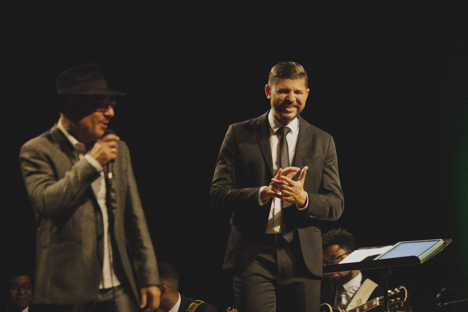 Orquestra em panorâmica